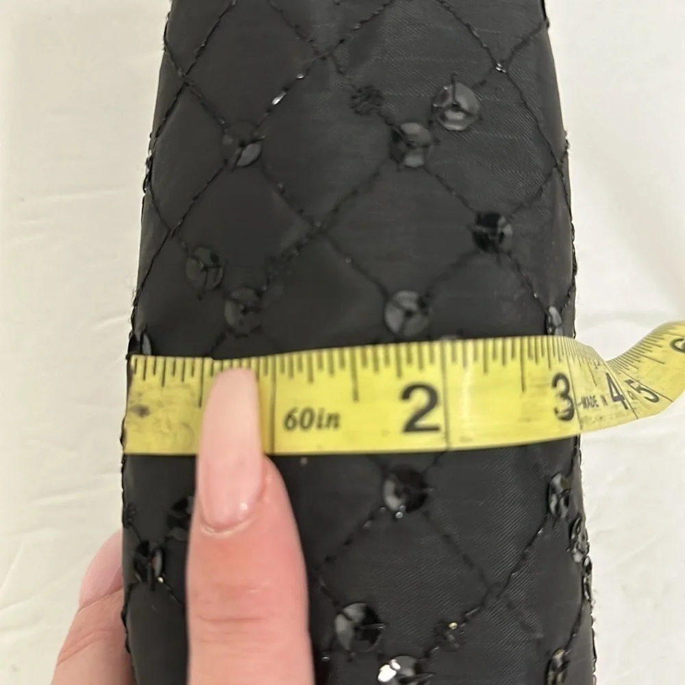 LeSportsac Black with sequins Cosmetic Bag small
